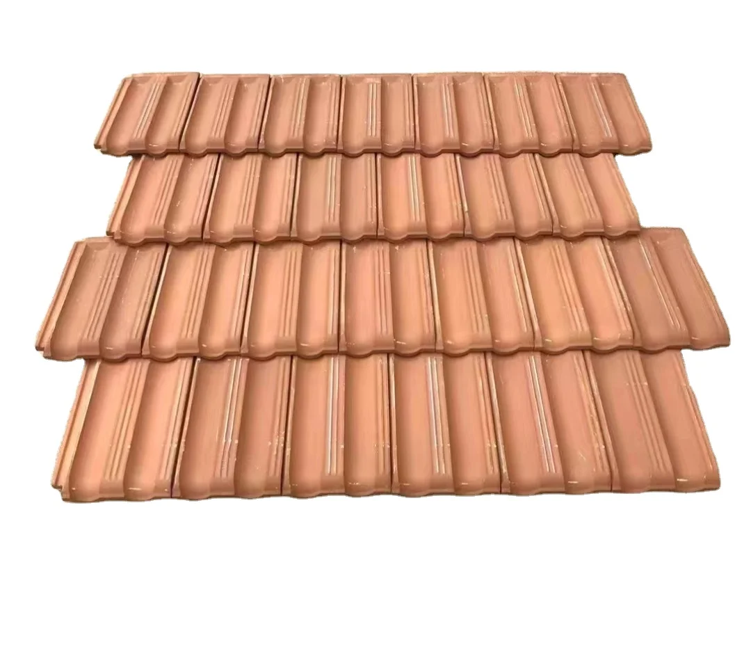 Clay roof tiles terracotta roofing shingle good quality factory 380x250mm