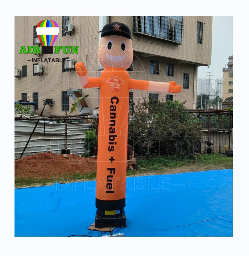 AIRFUN Customized Inflatable Flying Guys Advertising Air Dancing Man For Events