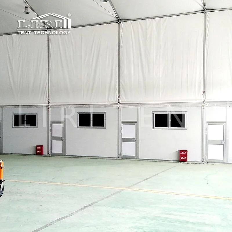 Large Waterproof Temporary Big PVC Helicopter Aircraft Hangar Tents