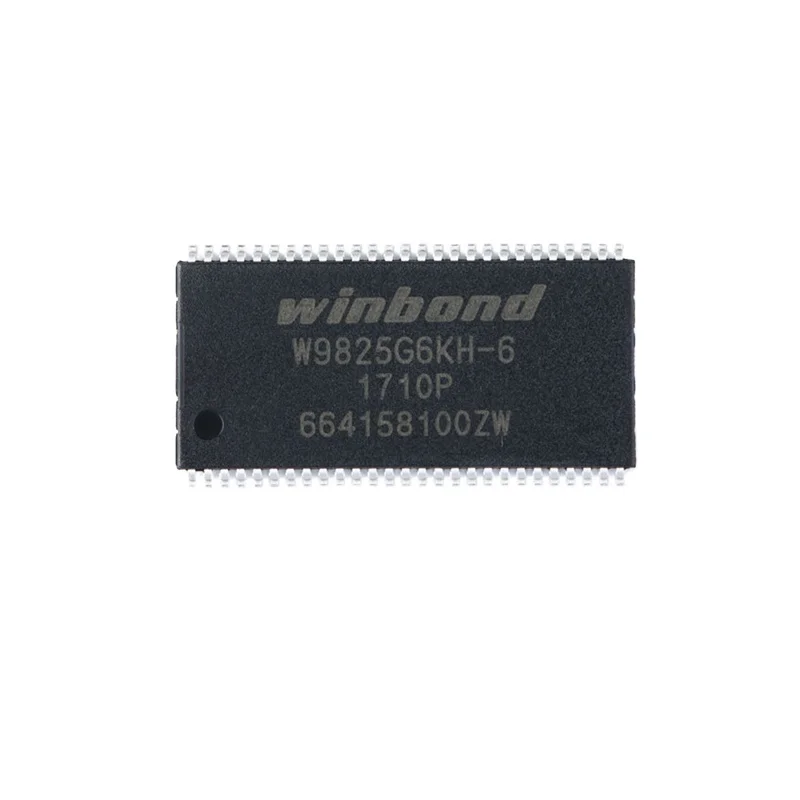 W9825G6KH-6 TSOPII-54 DRAM 256Mb SDR SDRAM x16 166MHz RAM Memory Chip Shenzhen in stock