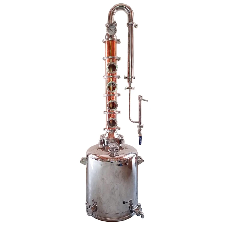 Gin distillation column distilling equipment vodka micro distillery equipment
