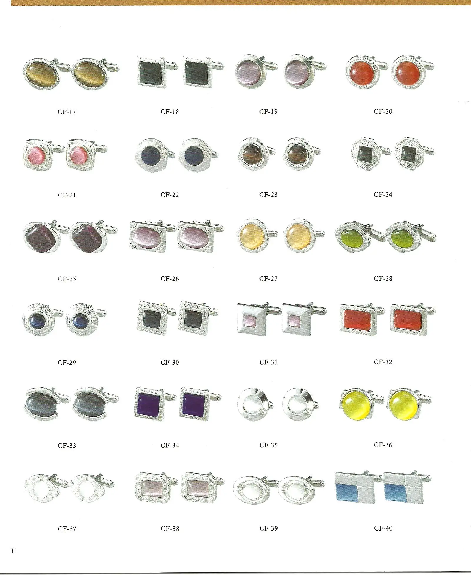 Custom design cufflinks