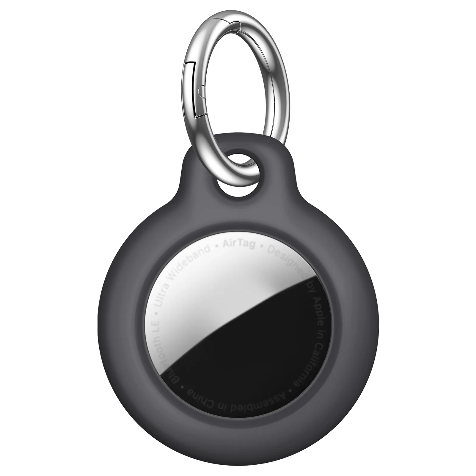 Xun Xin Custom Anti-Scratch Keychain Silicone Case Strap Accessories Air Tag Key Finder Tracker Pet Valuables air tag Keychain