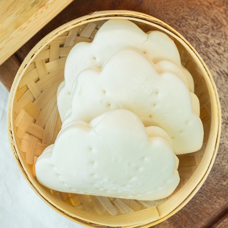 Wholesale 460g frozen Hirata bun Healthy and Delicious Breakfast Steamed Sandwich