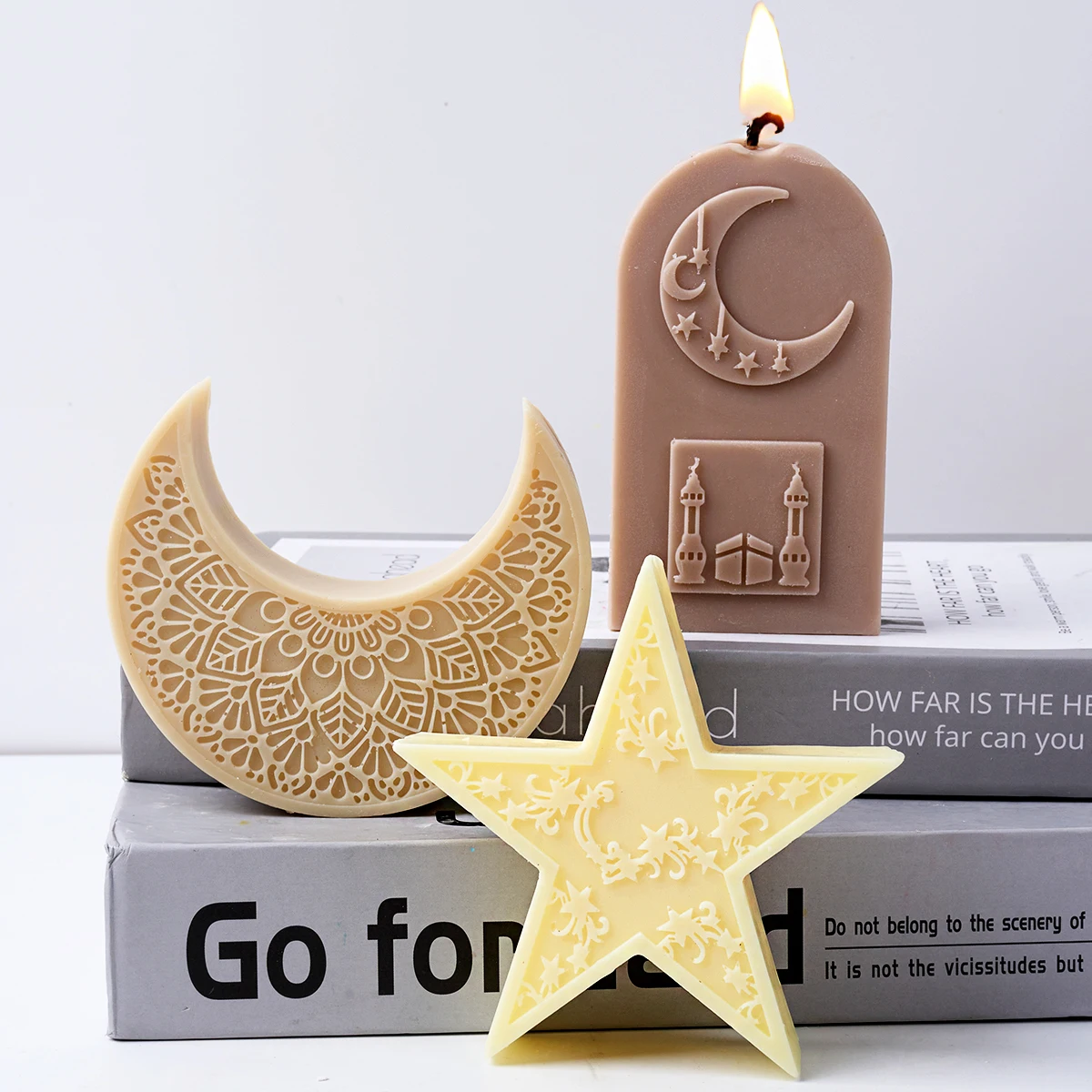 Силиконовая форма для ароматической свечи