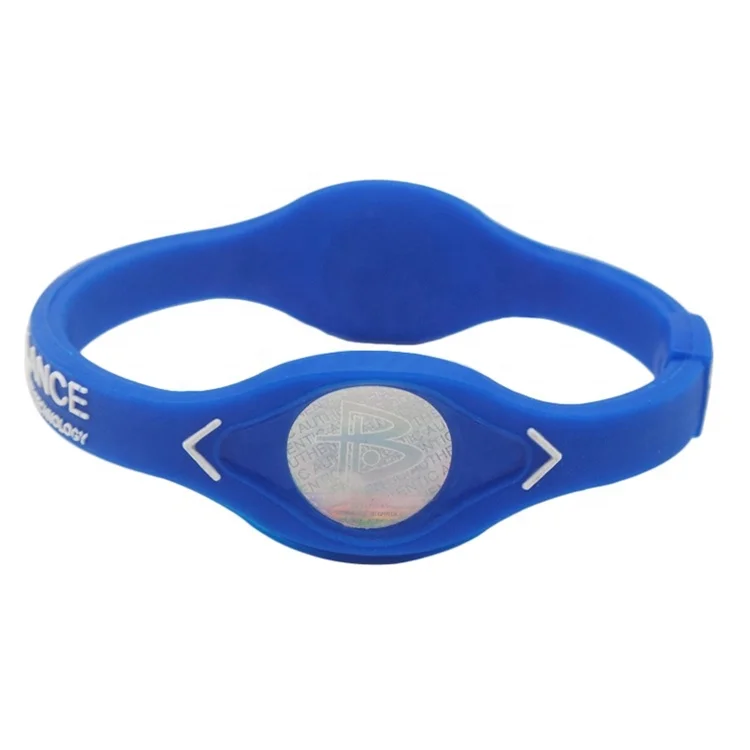 Wholesale Bangle Balance Energy Health Wristband Silicone Power Bracelet Common Bracelet For Promotion Gifts