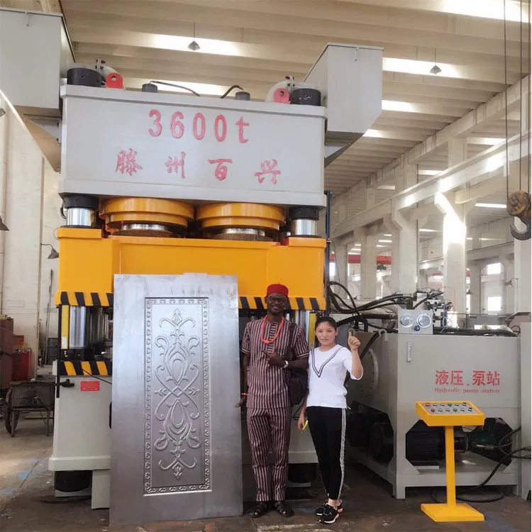 small Metallurgy hydraulic press and mould four-column hydrau Manhole Cover Hydraulic Press