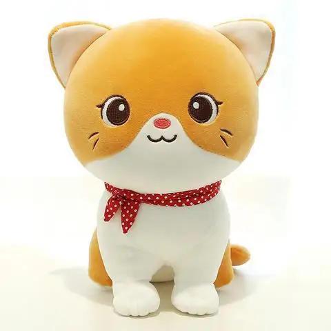 Игрушки для кошек спящие с успокаивающей тряпкой куклы подарок детей украшение дома друзей Мультяшные мягкие игрушки в виде животных плюшевые