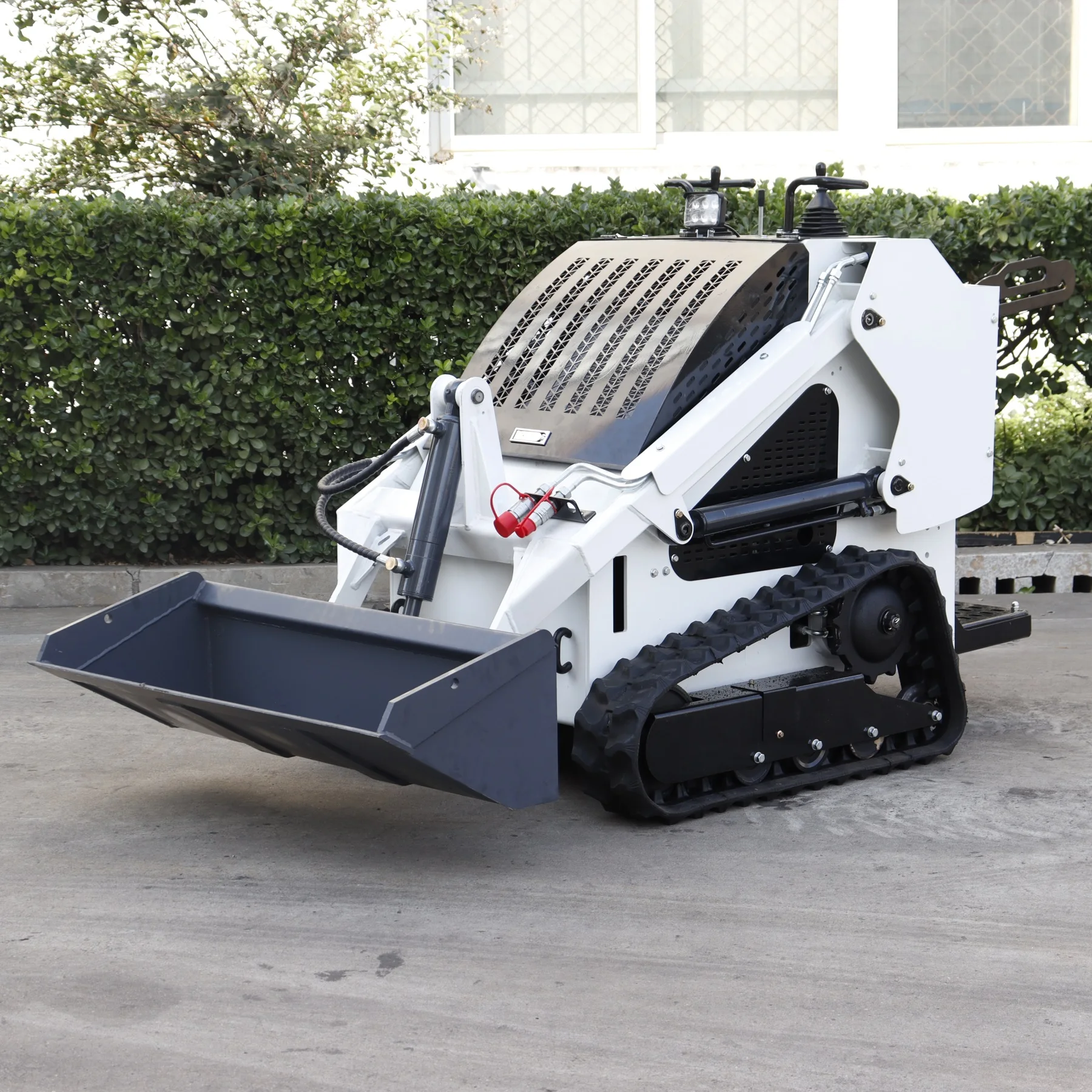 Good price 2024 ! Mini Skid Steer Loader Diesel Engine Crawler Loader With Attachment