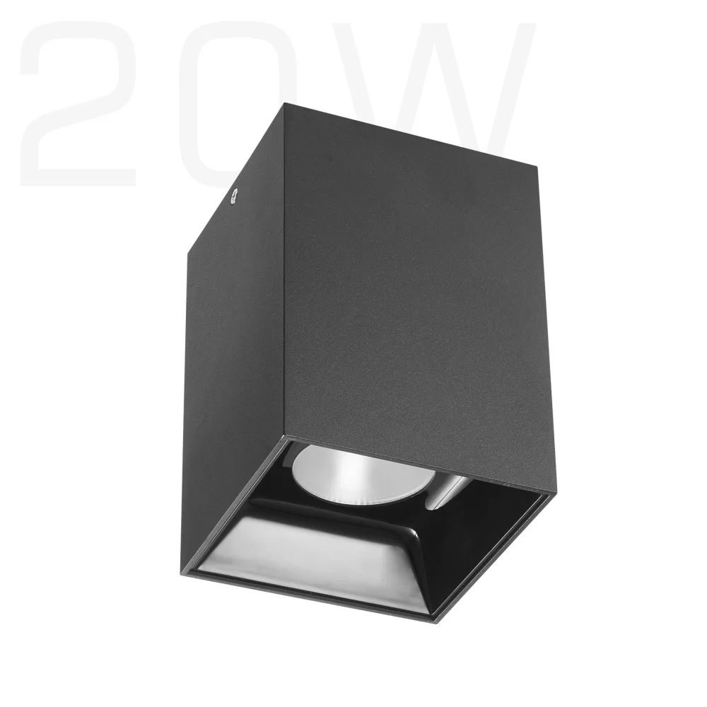 20W LED Down Spot Light Ceiling LED Downlight Square Ceiling Surface Mounted Square LED Downlight