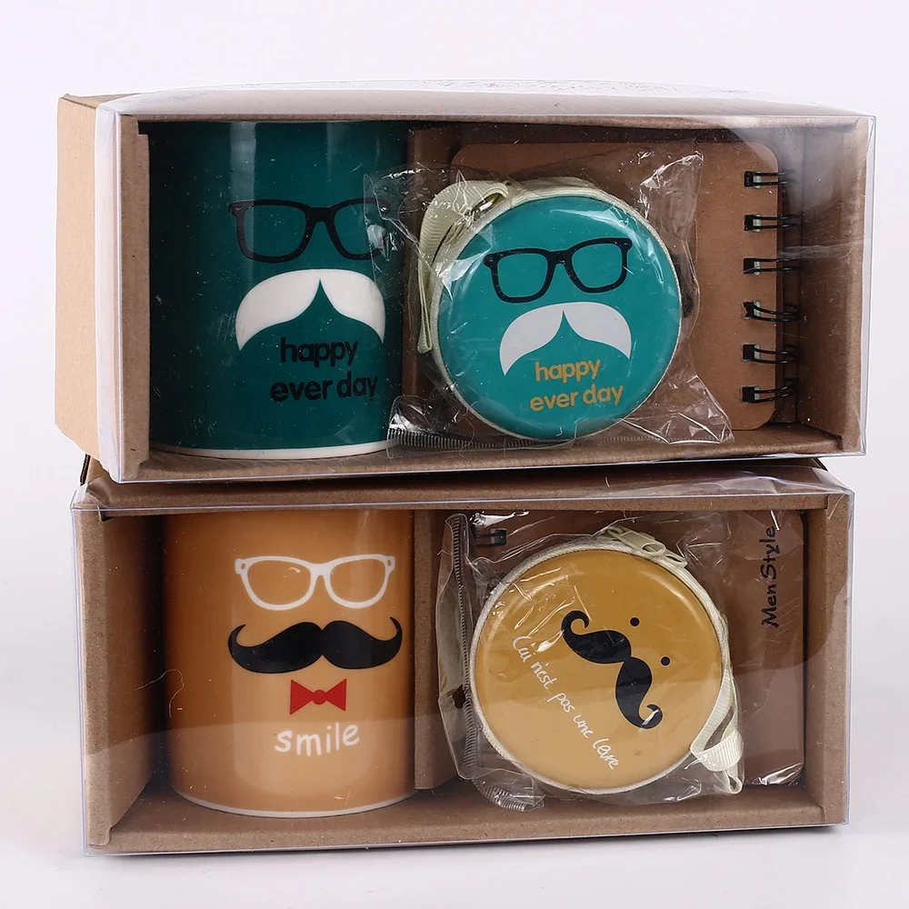 Недорогая забавная керамическая кружка с игрушкой на день рождения отца лучший набор подарков матери