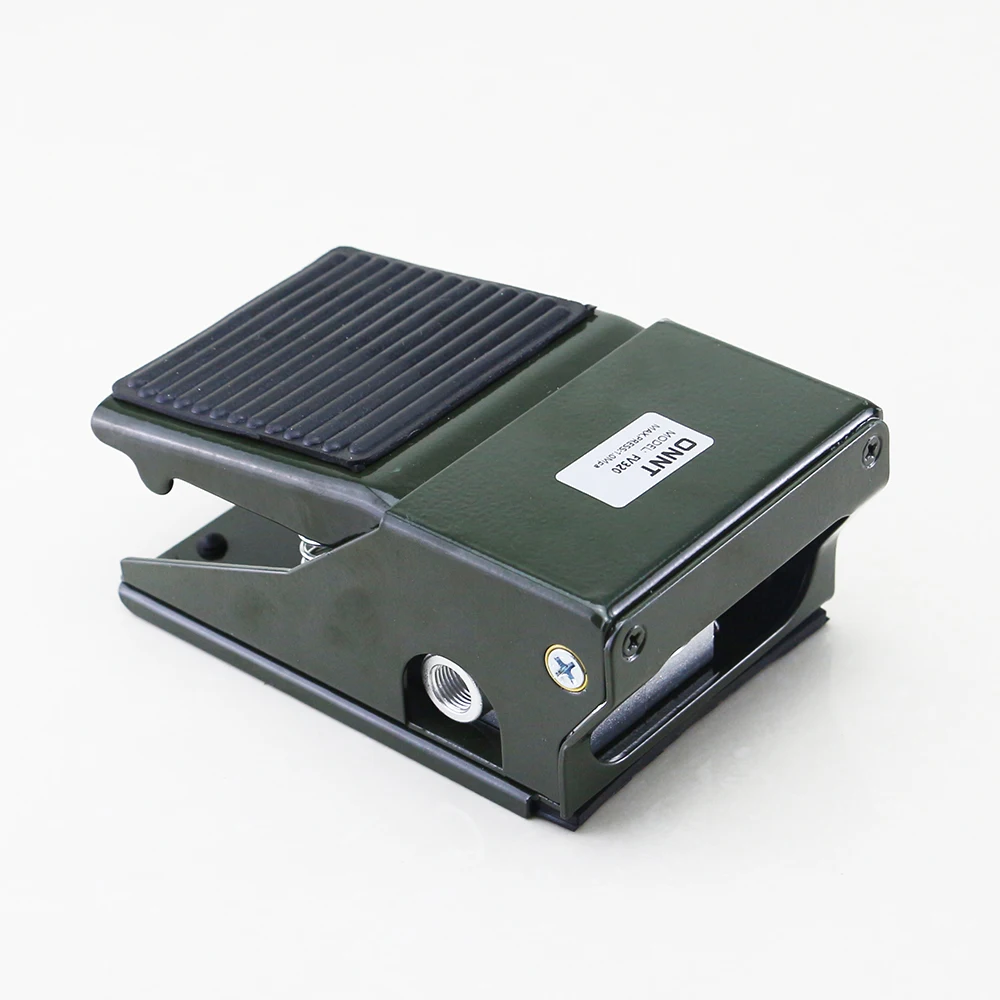 Controls Pneumatic Foot Pedal Valve 2/3 Way 1/4 Inch Aluminum FV320 Air Foot Valve