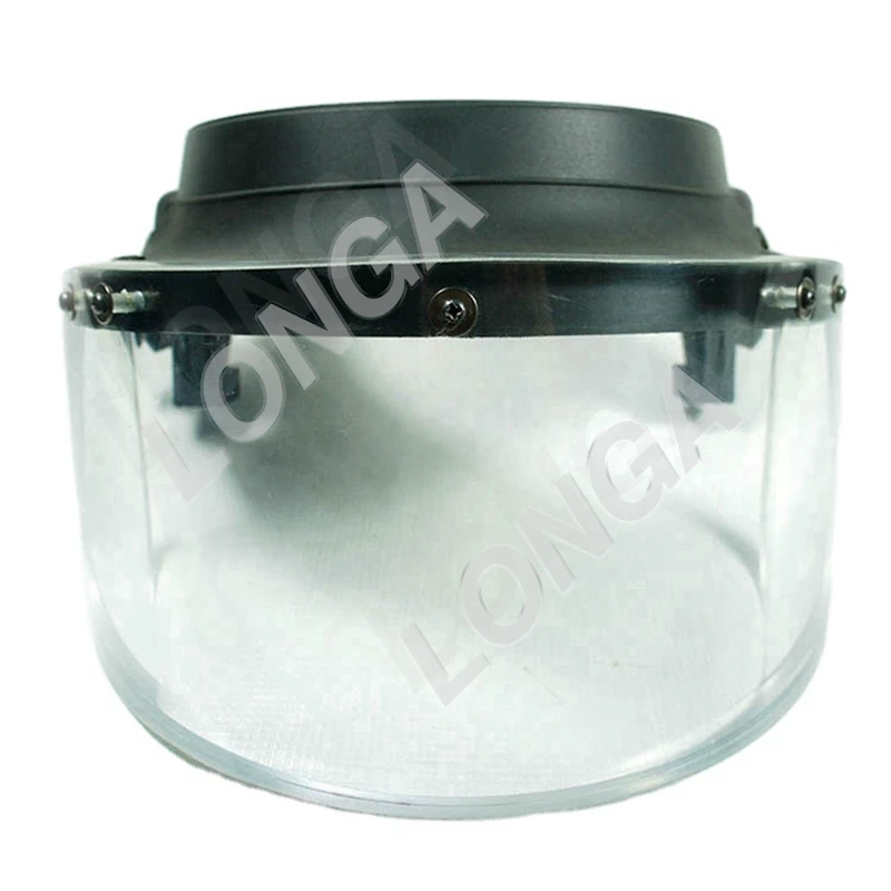 Military bullet proof visor and High strength anti riot helmet with riot visor