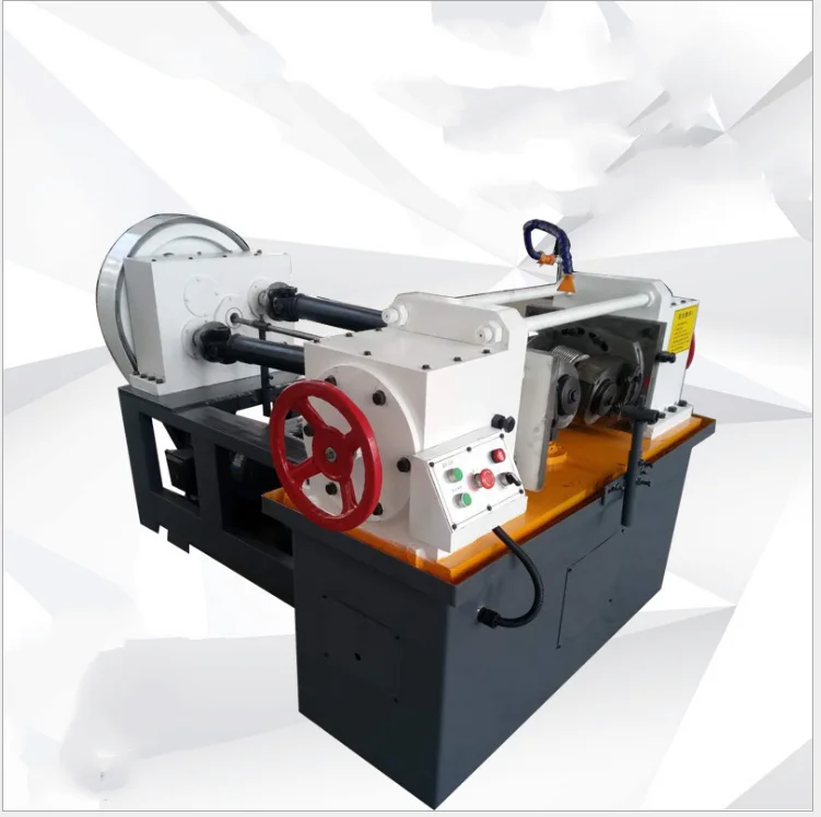 cheap small automatic pipe rod steel screw rebar thread rolling threading machines with tube 25