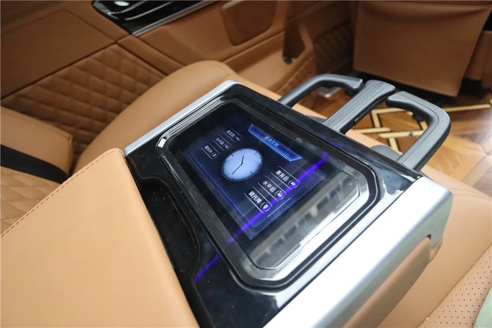 Chinese manufacturers direct selling electric front and back movement three person sofa seats with leg rest for business car