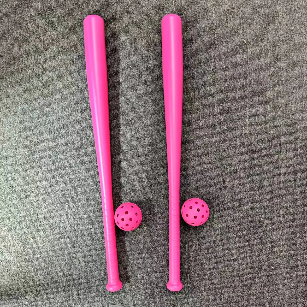 Custom Made Plastic Youth Baseball Bat and Ball Training and Self Defense Fastpitch Slow Pitch Kids Softball Bats