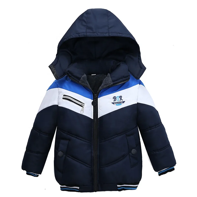 
Kids Clothes Wears Hooded Winter Warm Boys Coats & Outwear 
