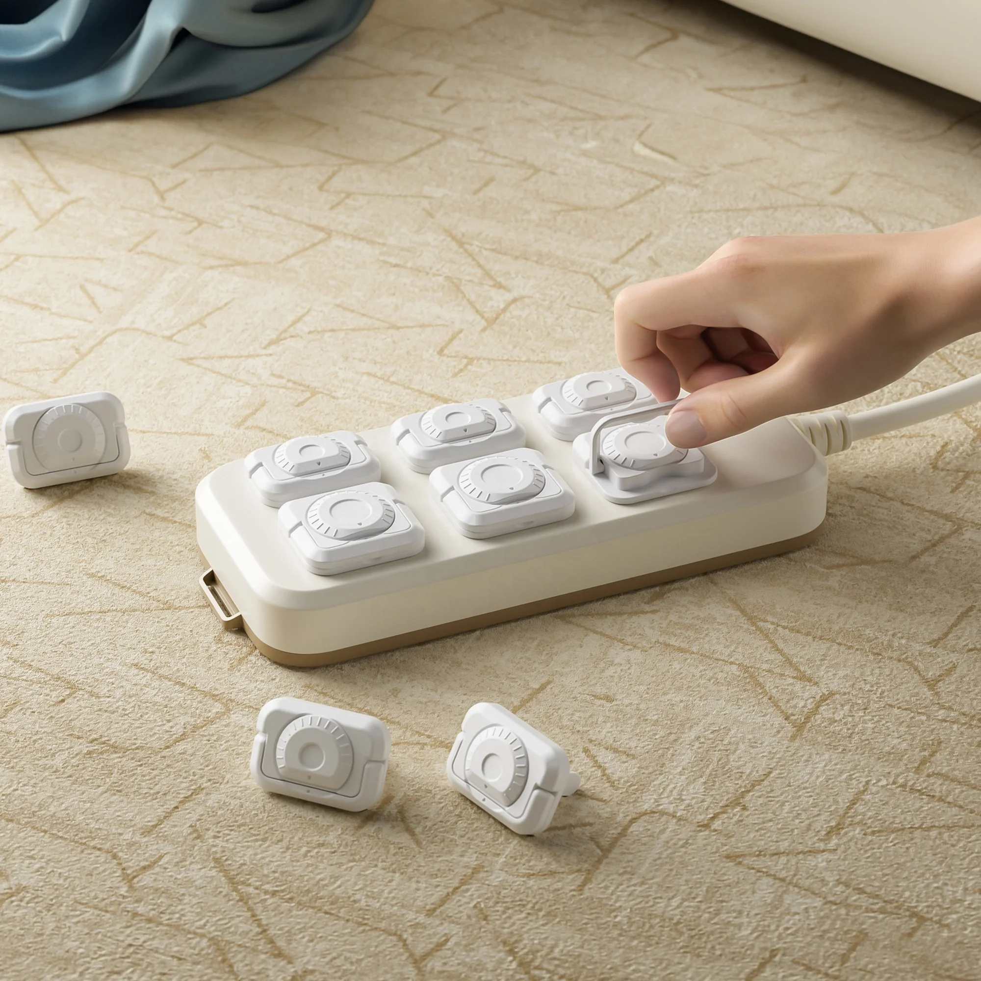 Hot Selling Baby Safety Children Outlet Socket Protection Cover Baby Outlet Plugs Cover