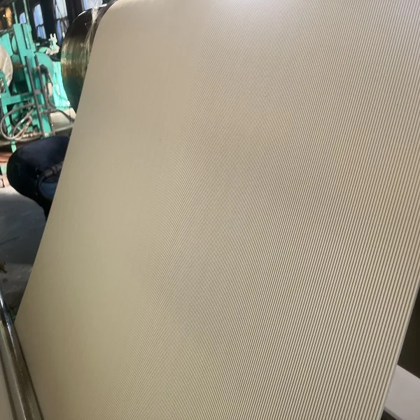 White FKM Rubber Sheet Fine Ribbed Oil and High Temperature Resistant