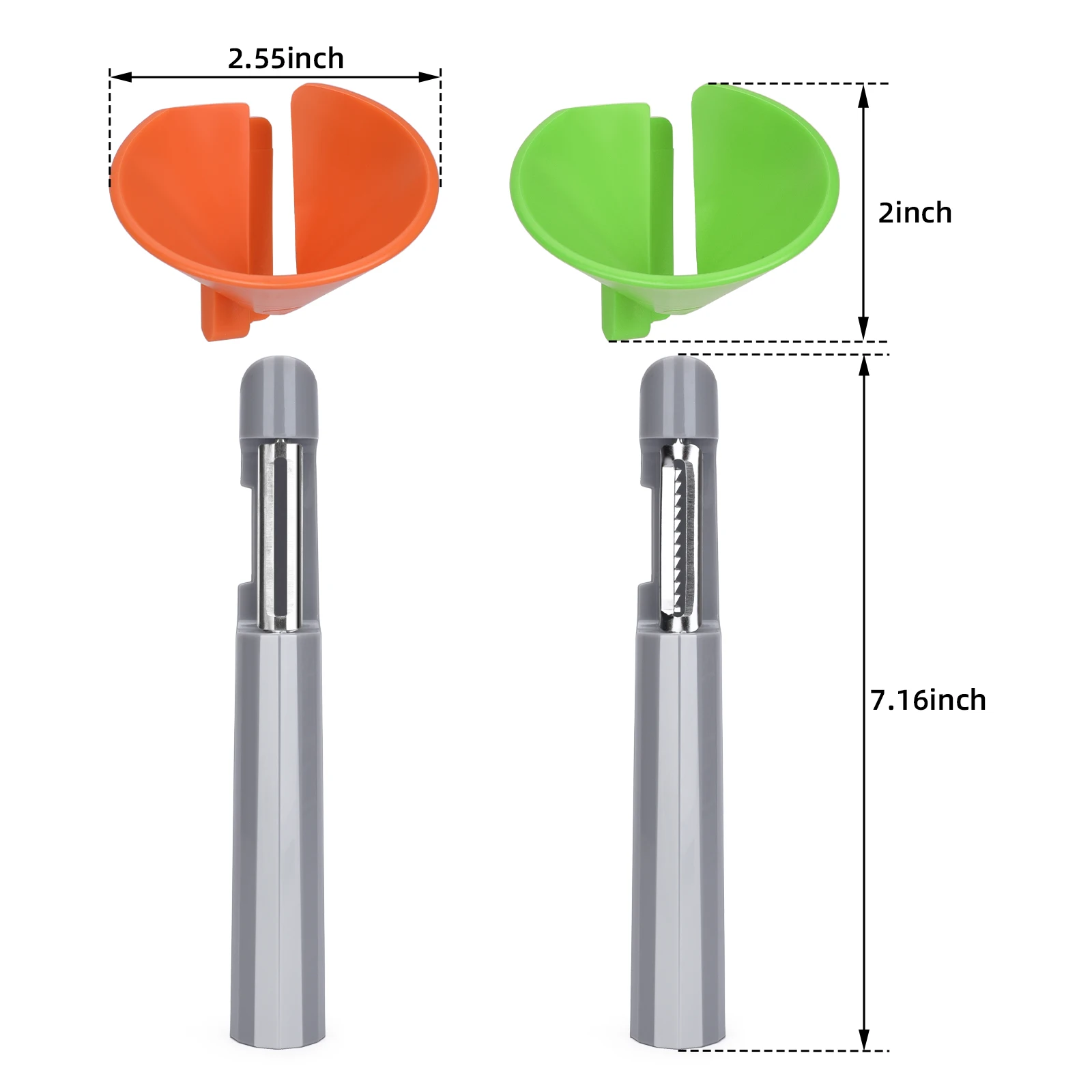 Spiralizer with Straight&Julienne Peeler