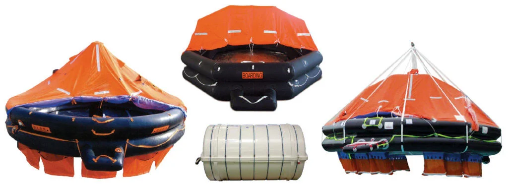 SLOAS Approved yacht life raft Boat Safety Durable Rescue Life Floating Raft
