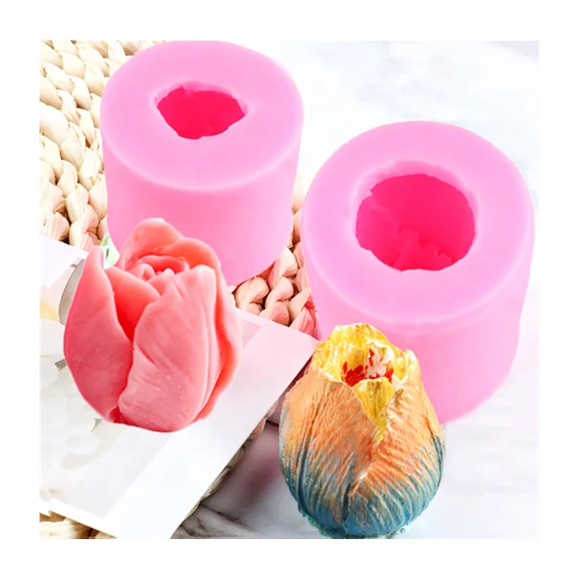 Scented Candle Mold DIY Wool shape Candle Silicone Casting Mold Handmade Candle Soap Making Wax Mold Handcraft Home Decoration