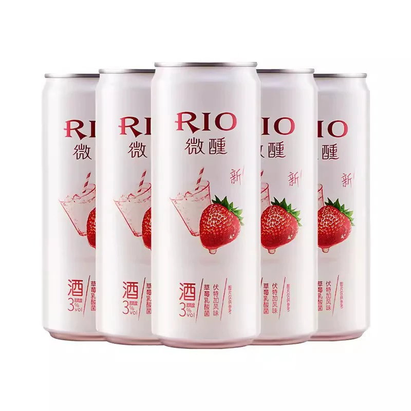 alcohol wholesale 330ml Fruity flavors low alcohol drinks 3% low alcohol cocktails
