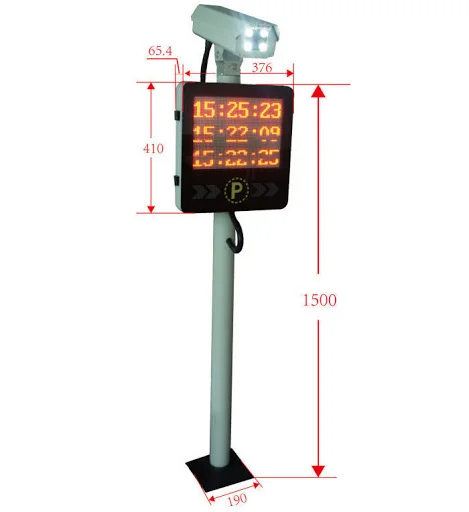 ZENTO Hot Sale Automatic License Plate Recognition Parking System
