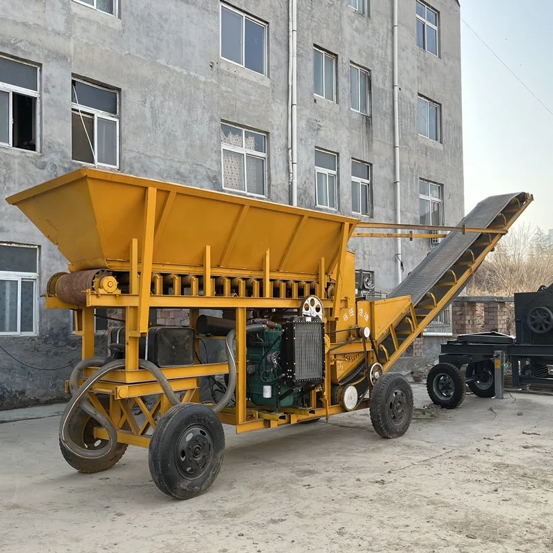 Diesel Power  Crushing Mill Machine Stone Crusher Breaker Hammer Crusher