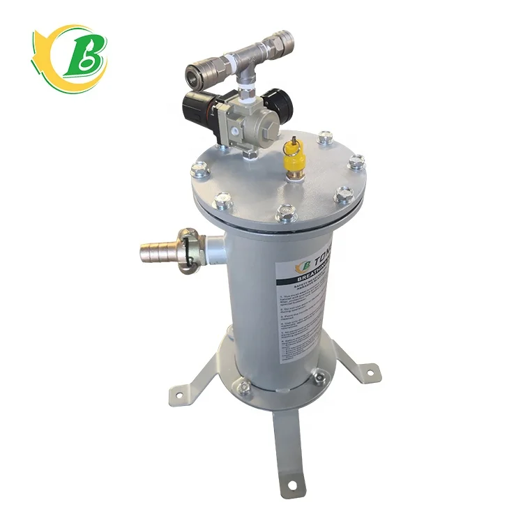 Sandblasted helmet filter activated carbon breathing air precision stainless steel filter