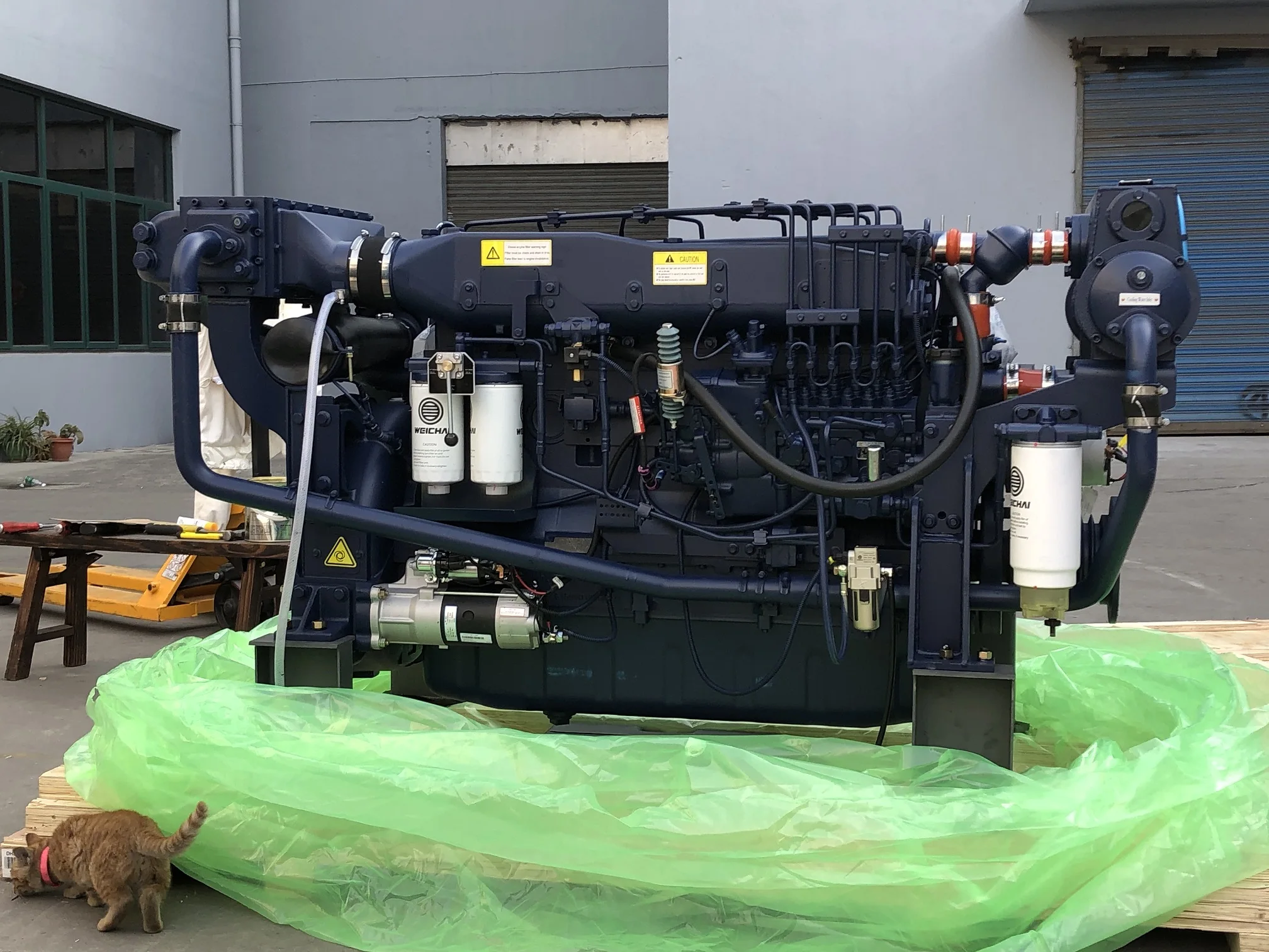 Weichai 278hp WD10C series WD10C278-18 Diesel Marine Engine