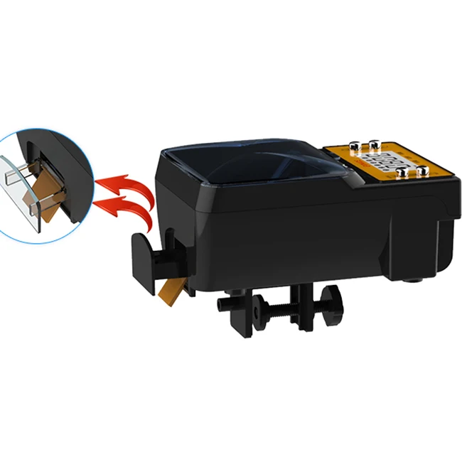 Indoor Small Aquarium Ornamental Fish Goldfish Automatic Feeder Timing Pet Feeder Intelligent Battery Powered