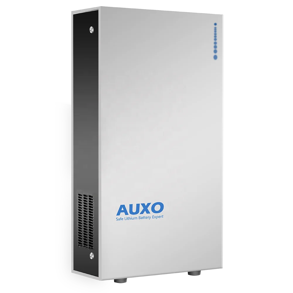 AUXO Energy 100Ah 200Ah  5Kw 10Kw Hybrid Power Storage Wall 48V Lithium Iron Phosphate Battery for Solar System