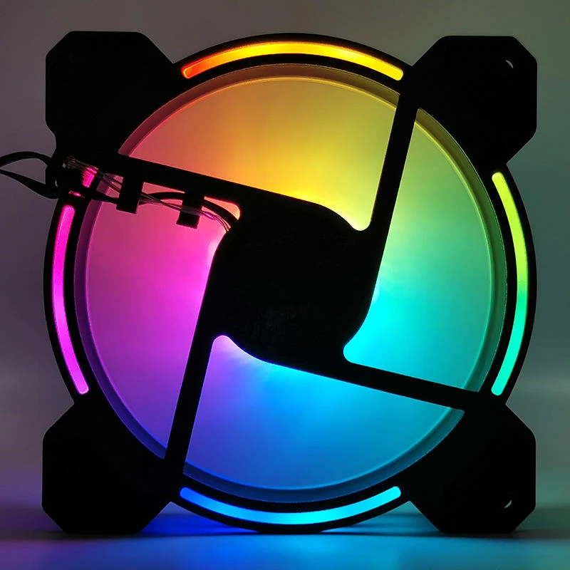 Кулер компьютерный Coolmoon RGB с дистанционным управлением 120*120*25 120