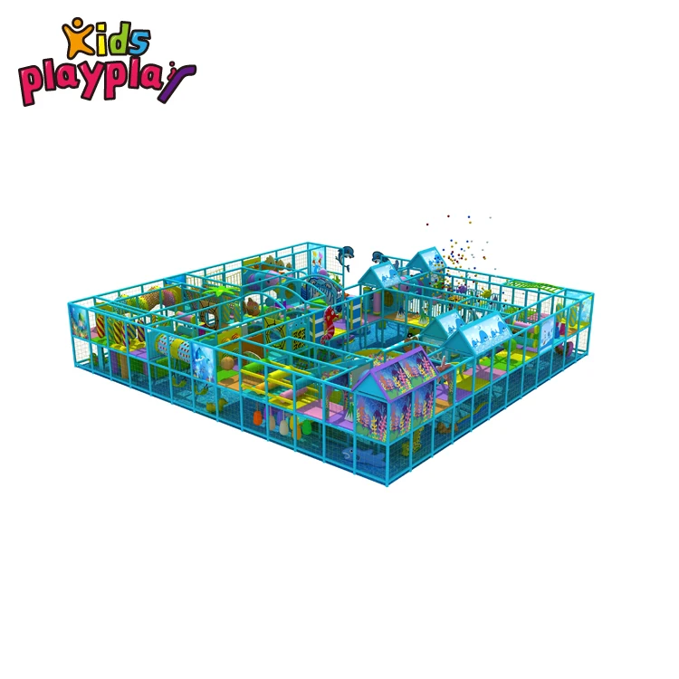 Popular Kids Indoor Playground, Funny Forest Style Children Naughty Castle
