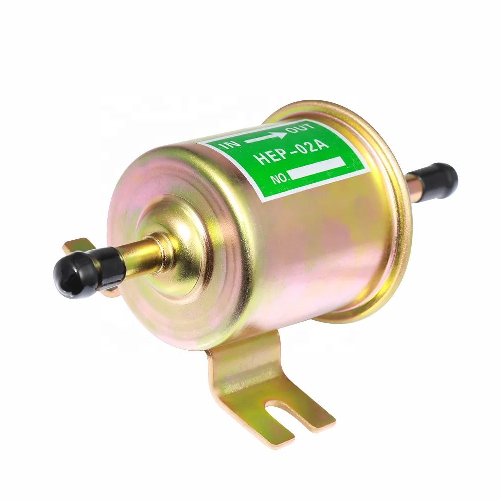 HEP-02A 12V 24V Fuel Pump Low Pressure Universal Electric Fuel Pump for Car Carburetor Motorcycle ATV