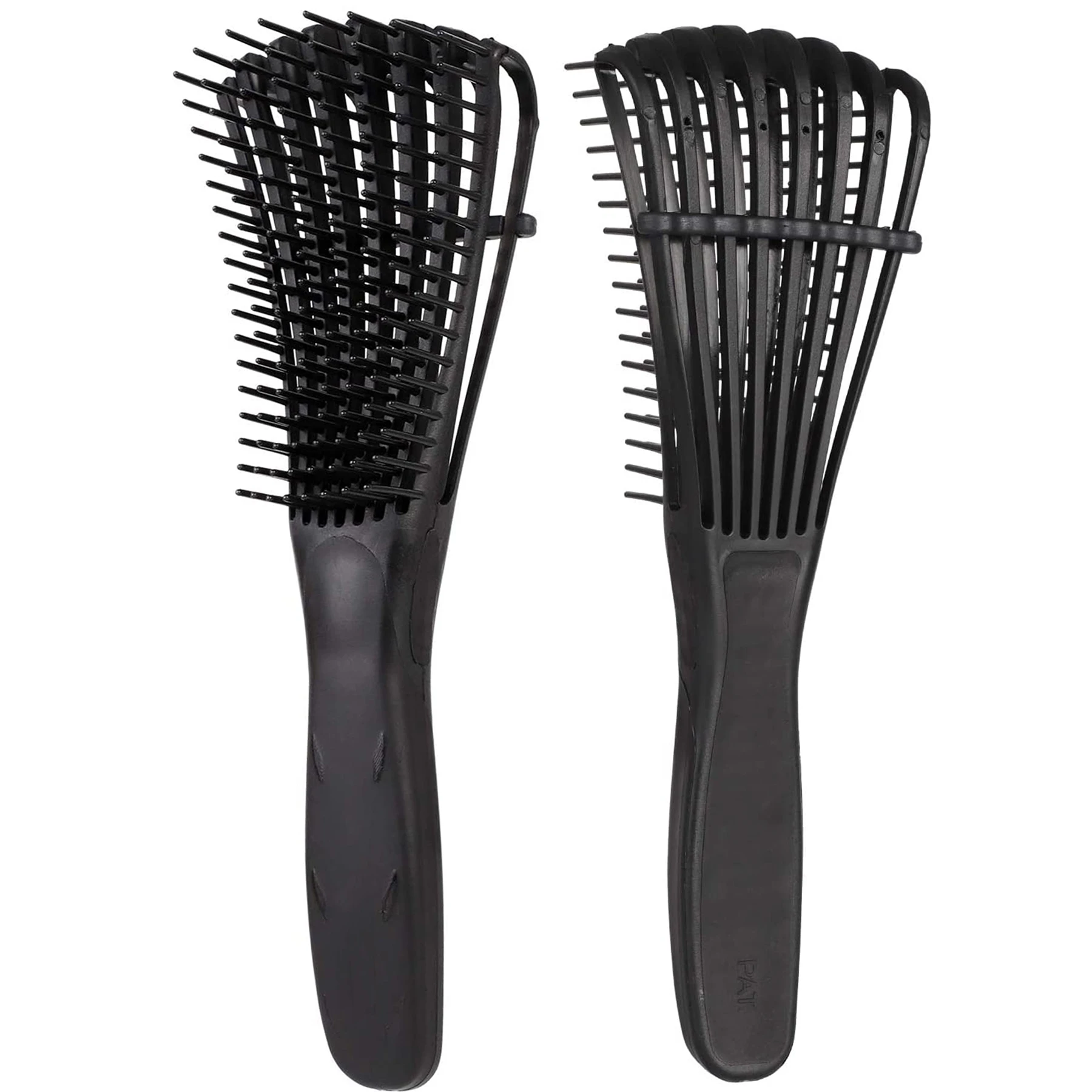 Shell Elastic Plastic Detangling Brush Detangling Hair Combs Hair Detangler Brush For Hair