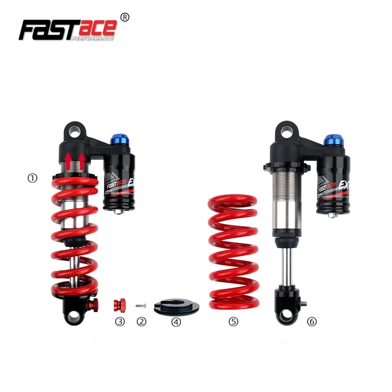 DNM mountain bike shock absorber AOY36RC XC Soft tail car rear shock absorber pneumatic shock absorber rear gall bladder