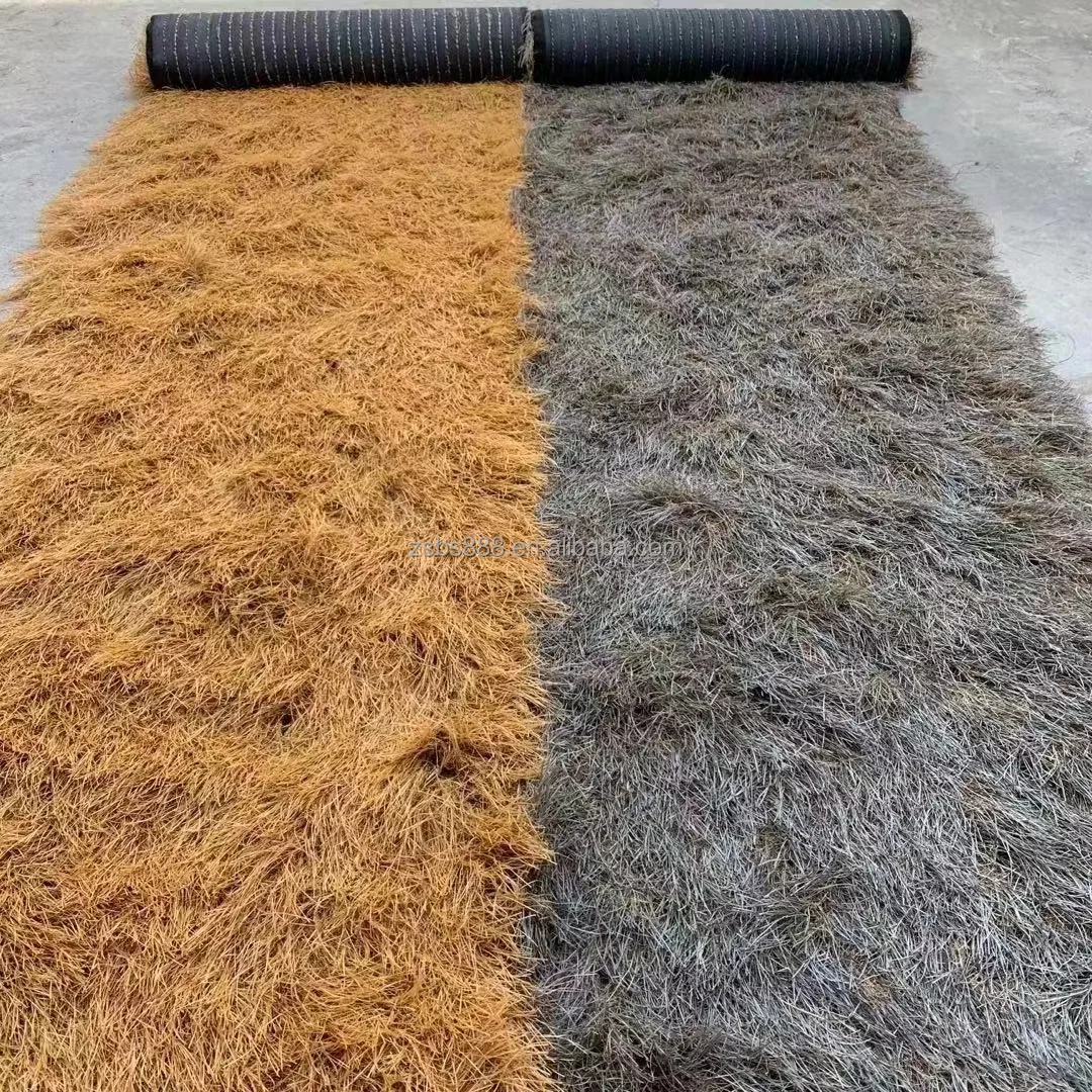 New bamboo thatch building a thatched roof