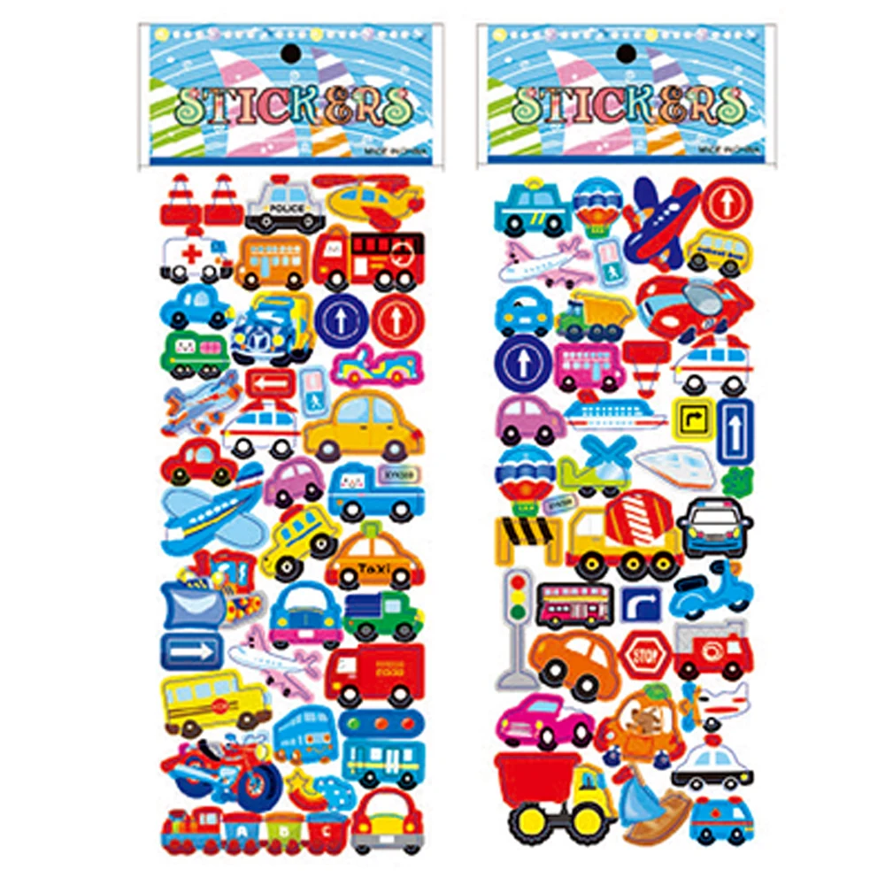Customized colorful cartoon car stickers diary suitcase cup waterproof cartoon stickers 100 pieces