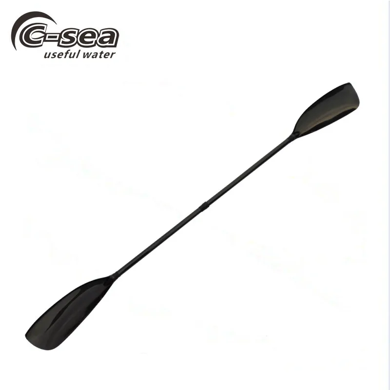 carbon shaft and carbon blade wing paddle for sit in and sit on kayaks