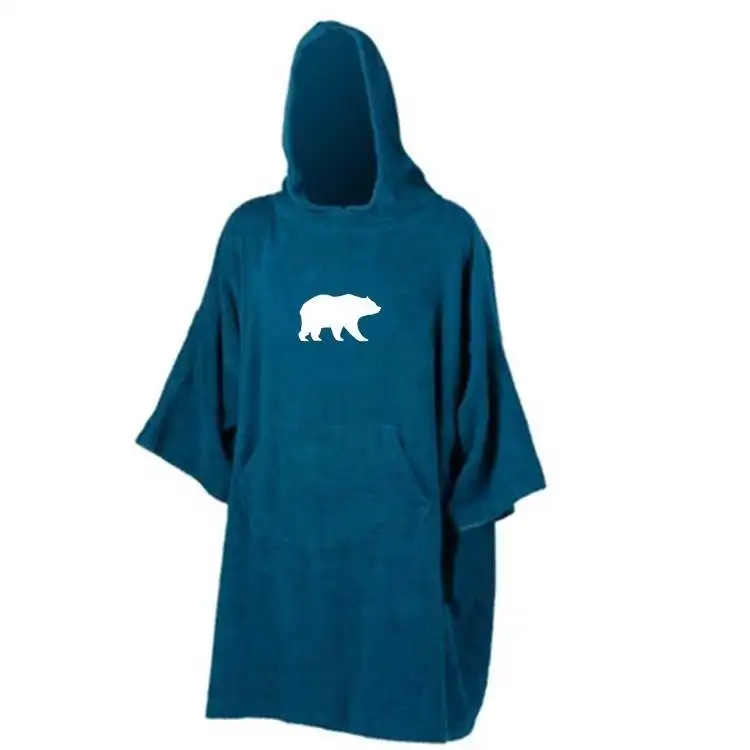 Полотенце из микрофибры, пончо, спортивное пончо для мужчин, для занятий спортом на открытом воздухе, купальный костюм для серфинга, сменный халат, черное пончо, полотенце для взрослых