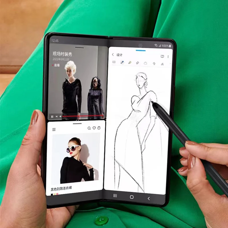 WIWU Stylus Pencil for Samsung Galaxy Z Fold 3 Touch Screen Tablet Pencil