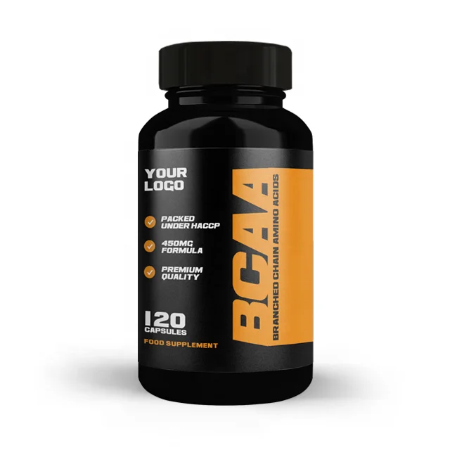 
BCAA Amino Acids - Bulk Capsules - Can be bottled - Private Labelled - Wholesale Diet Supplements - Request a free brochure 