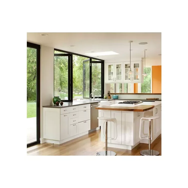 Attractive and Versatile  Double Glazed  Aluminum Bi-fold Window Low Maintenance And Easy to Clean Folding Windows