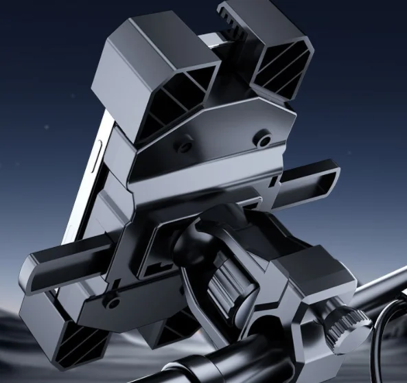 2024 New Outdoor Anti-shake Phone Stand for Mountain Bike & Motorcycle Mobile Phone Holder Waterproof mount