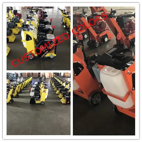 Двухлопастная боковая бетонная Асфальтовая напольная пила, резка 150 мм с бензином