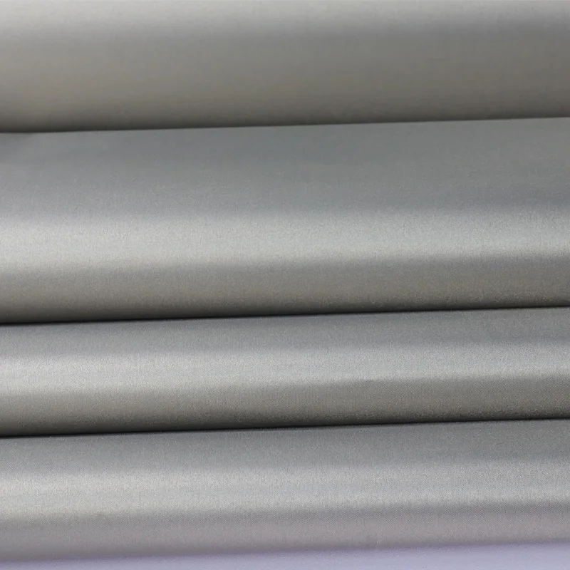 Anti-fouling and anti-oxidation Copper and Nickle Coated Fiber RFID Signal Blocking Fabric EMF Shielding Conductive Fabric Cloth