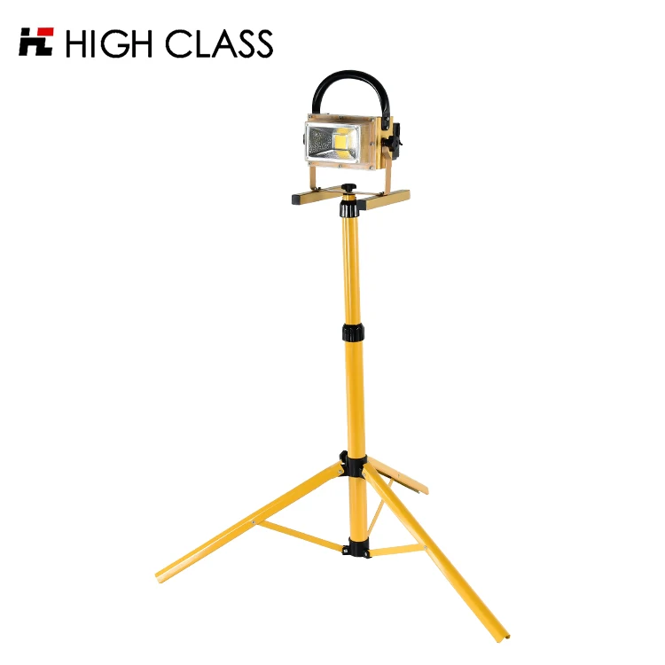 Портативный водонепроницаемый наружный алюминиевый наружный IP65 10 Вт 20 Вт 30 Вт перезаряжаемый светодиодный прожектор