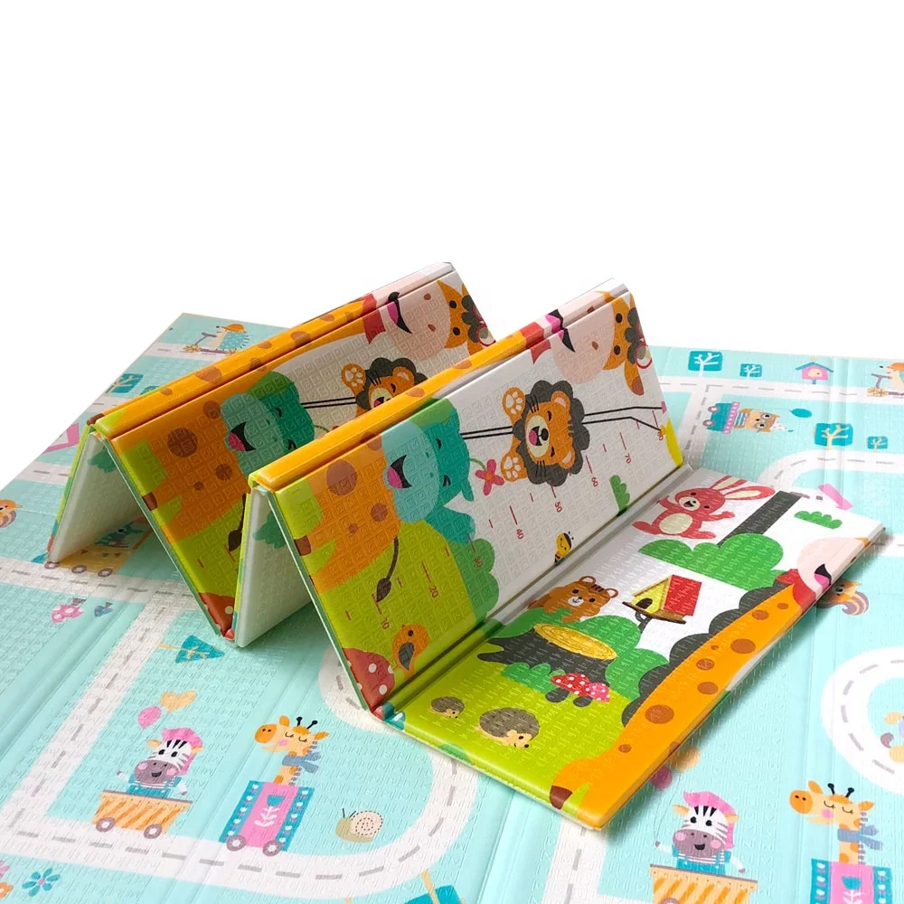 Foam Play Baby Large Soft Foam Play Mat For Kid Children Rug Xpe Folding Handmade Baby Play Mat